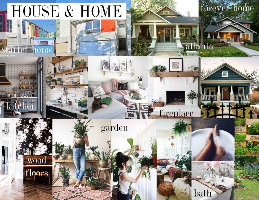 House & Home Vision Board