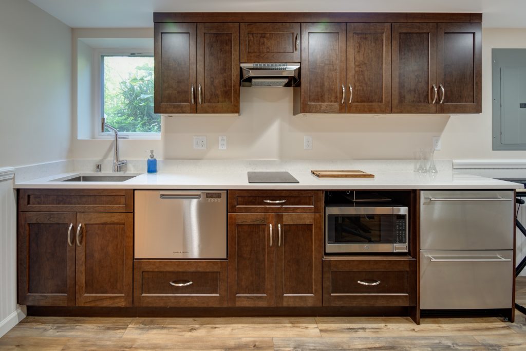 Planning for a Basement Kitchenette