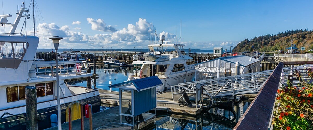 Boats-Are-Moored-At-The-Marina