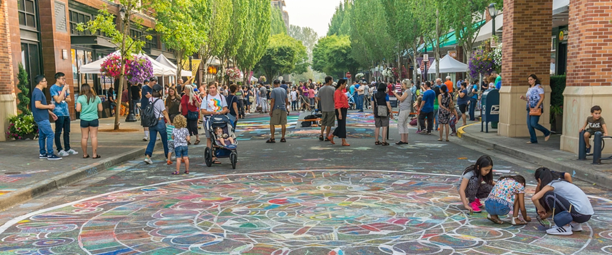 downtown-Redmond, WA
