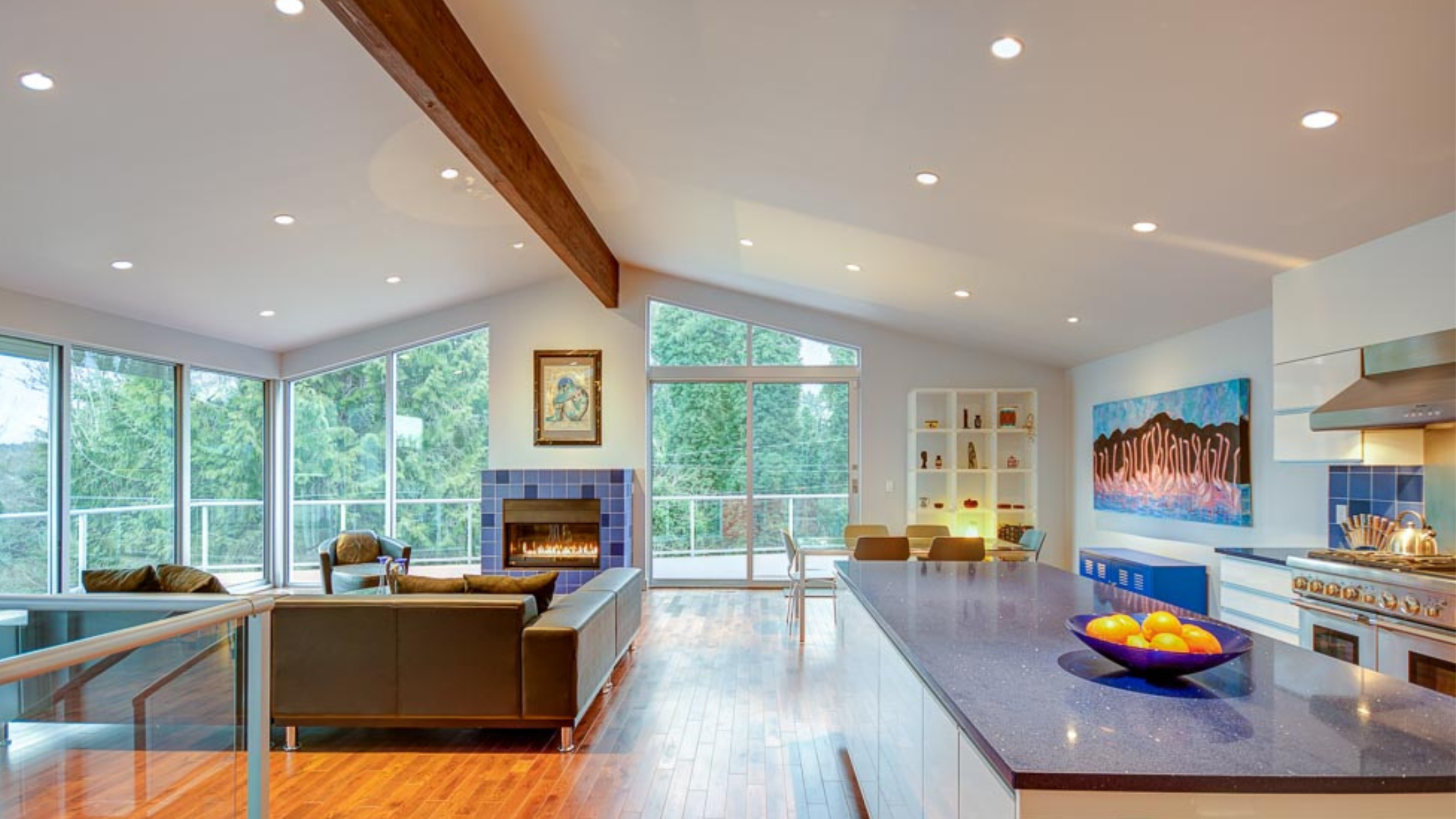 open floor plan