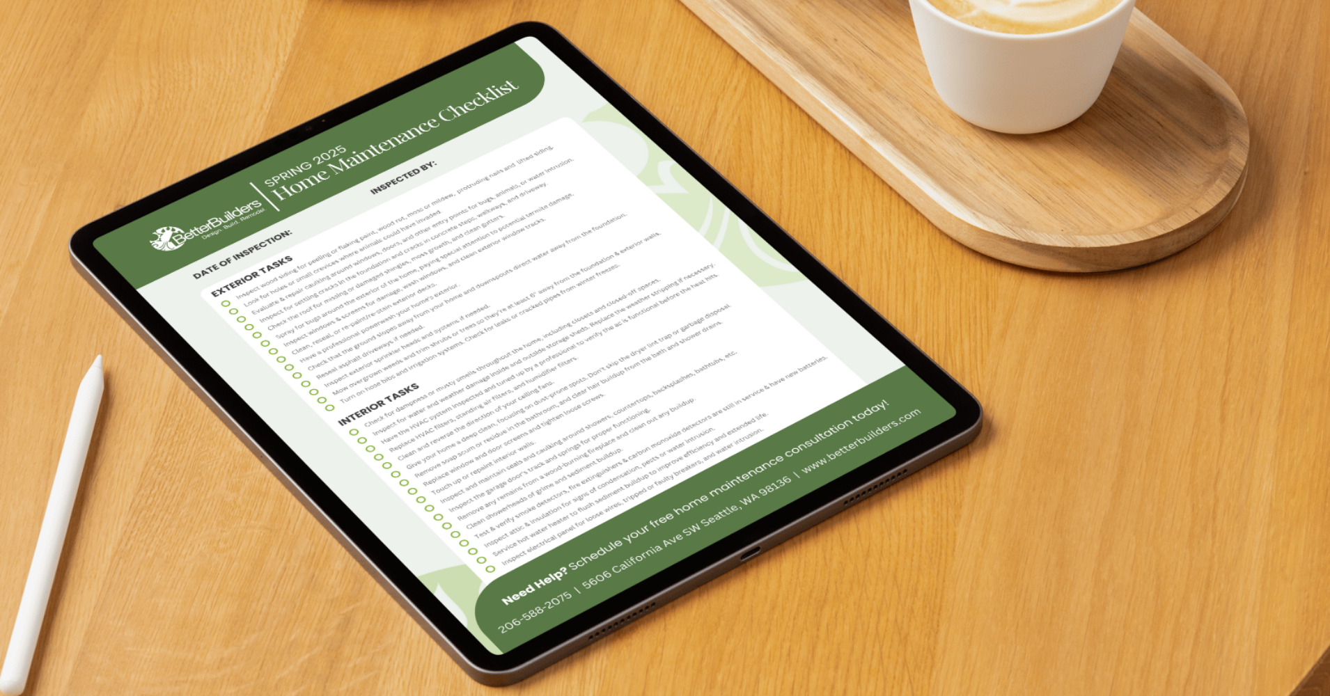 Spring Home Maintenance Checklist